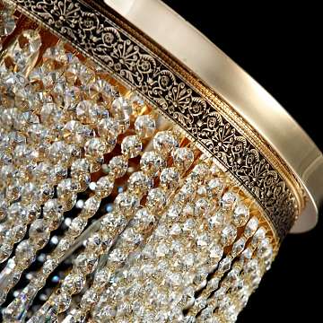 Каскадная люстра Maytoni Cascade T522-PT40x100-G