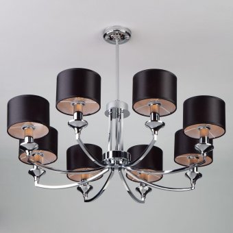 Подвесная люстра Eurosvet Diana 60067/8 хром