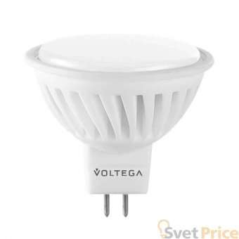 Лампа светодиодная Voltega GU5.3 10W 4000K матовая VG1-S1GU5.3cold10W-C 7075