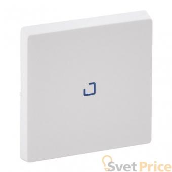 Лицевая панель Legrand Valena Life выключателя одноклавишного с подсветкой белая 755100