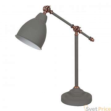 Настольная лампа Arte Lamp Braccio A2054LT-1GY