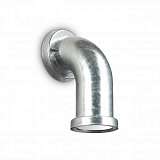 Уличный настенный светильник Ideal Lux Pipeline AP1 Galvanize