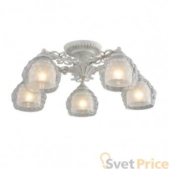 Потолочная люстра IDLamp Bella 285/5PF-Whitepatina