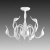 Потолочная люстра Lightstar Cigno Collo Wt 751026 страна Италия Потолочная люстра Lightstar Cigno Collo Wt 751026
