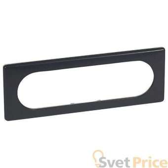 Рамка 6/8-модульная Legrand Celiane карбон 068986