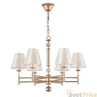 Подвесная люстра Crystal Lux FLAVIO SP6 GOLD