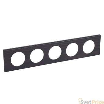 Рамка 5-постовая Legrand Celiane венге 069210