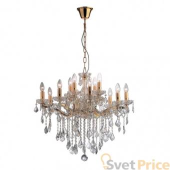 Подвесная люстра Ideal Lux Florian SP12 Oro
