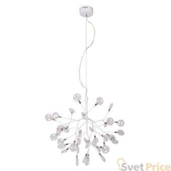 Подвесная люстра Crystal Lux Evita SP36 White/Transparent