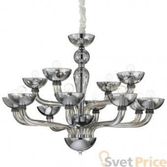 Подвесная люстра Ideal Lux Casanova SP12 Fume