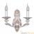 Бра IDLamp Eloisa 259/2A-Whiteplatina страна Италия Бра IDLamp Eloisa 259/2A-Whiteplatina