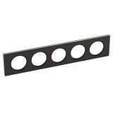 Рамка 5-постовая Legrand Celiane смальта графит 069310