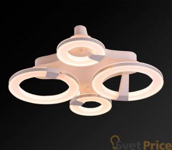 Потолочный светодиодный светильник IDLamp Jenevra 397/4PF-LEDWhitechrome