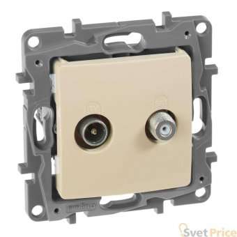 Розетка TV-SAT Legrand Etika слоновая кость 672357
