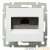Розетка компьютерная RJ45 Legrand Valena 5e кат UTP с захватами белая 774230