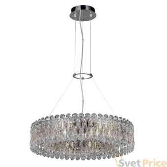 Подвесной светильник Crystal Lux Lirica SP10 D610 Chrome/Gold-Transparent