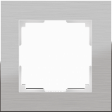 Рамка Aluminium на 1 пост алюминий WL11-Frame-01 4690389073625