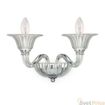 Бра Ideal Lux Brigitta AP2 Trasparente