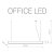 Подвесной светодиодный светильник Nowodvorski Office Led 9356