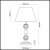 Настольная лампа Odeon Light Raul 4190/1T