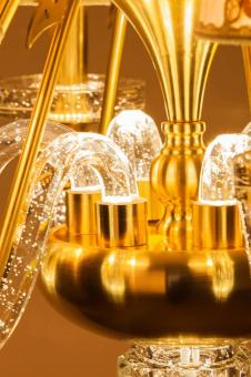 Подвесная люстра IDLamp Domenica 402/6-LEDOldbronze
