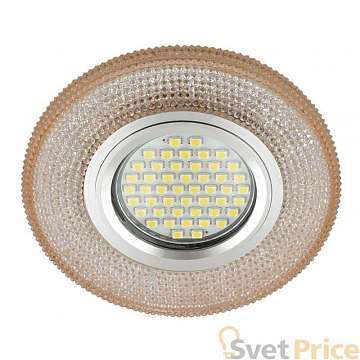 Встраиваемый светильник Fametto Luciole DLS-L142 Gu5.3 Glassy/Light Tea