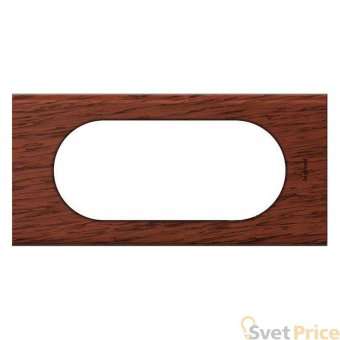 Рамка 4/5-модульная Legrand Celiane орех 069225