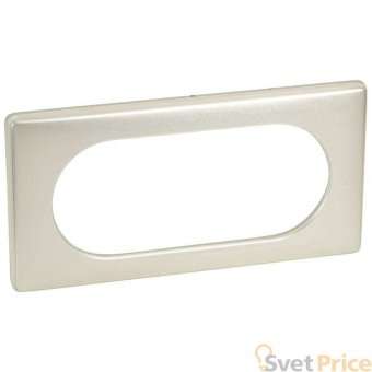 Рамка 4/5-модульная Legrand Celiane титан 068905