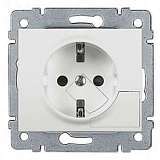 Розетка 2К+З Legrand Galea Life 16A 250V с/з с механической системой выталкивания вилки белая 777024