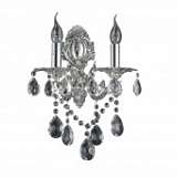Бра Crystal Lux Sunshine AP2 Silver