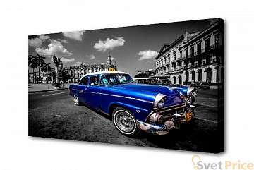 Холст Toplight Машины 100х150х3см TL-H3053
