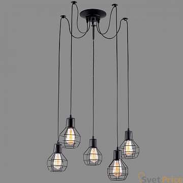 Подвесная люстра Arte Lamp A1109SP-5BK