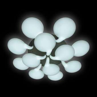 Потолочная светодиодная люстра Ambrella light Orbital Cloud FC26/12 WH 432W D1140