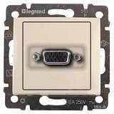 Розетка HD15 Legrand Valena слоновая кость 774183