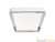 Потолочный светодиодный светильник Ambrella light Orbital Crystal Sand FS1216 WH/CH 72W+29W D500*500