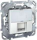 Розетка компьютерная RJ45 Schneider Electric Unica MGU5.421.18ZD