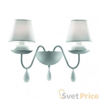 Бра Ideal Lux Blanche AP2 Bianco