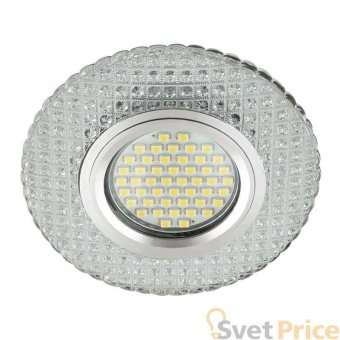 Встраиваемый светильник Fametto Luciole DLS-L135 Gu5.3 Glassy/Clear