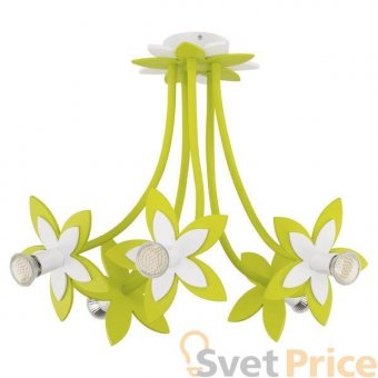 Подвесная люстра Nowodvorski Flowers Green 6901