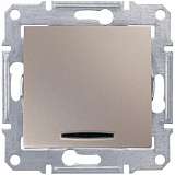 Переключатель перекрестный с синей подсветкой Schneider Electric Sedna 10A 250V SDN0501168