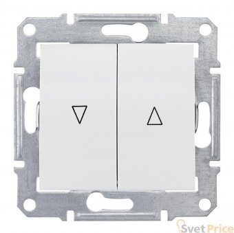 Выключатель для жалюзи злектрическая блокировка Schneider Electric Sedna SDN1300121