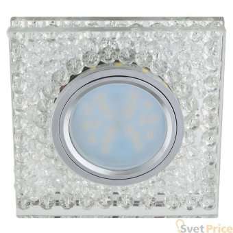 Встраиваемый светильник Fametto Luciole DLS-L134 GU5.3 Chrome/Clear