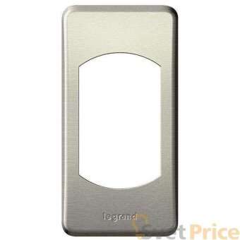 Рамка 1-постовая Legrand Celiane титан 068900