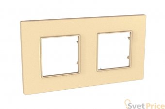 Рамка 2-постовая Schneider Electric Unica Quadro MGU4.704.36