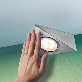 Мебельный светодиодный светильник Paulmann Micro Line Led Triangle Sensor 93572