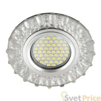 Встраиваемый светильник Fametto Luciole DLS-L148 Gu5.3 Glassy/Clear