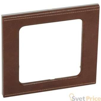 Рамка 2х5-модульная Legrand Celiane кожа текстура 069407