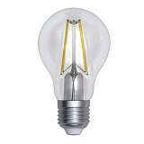 Лампа светодиодная филаментная диммируемая (UL-00005183) Uniel E27 12W 3000K прозрачная LED-A60-12W/3000K/E27/CL/DIM GLA01TR