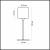 Настольная лампа Odeon Light Niola 2085/1T страна Италия Настольная лампа Odeon Light Niola 2085/1T