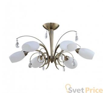 Потолочная люстра IDLamp Rosanna 805/6PF-Oldbronze